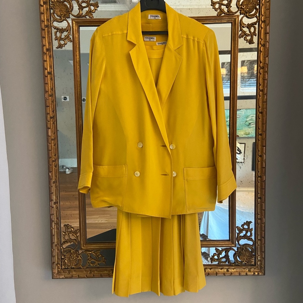 Four piece vintage Chanel suit